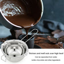 Stainless Steel Melt Pot Portable Chocolate Heating Bowl Kitchen Cook Tool