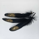 12x Beautiful Goose Feather Party Headdress Craft Wedding Decoration 15-20cm