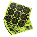 90pcs Shooting Targets Glow Shot Reactive Splatter Paper Target
