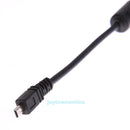 1M Black 8 Pin USB Data Cable Cord for Nikon Olympus Pentax Sony Panasonic Sanyo