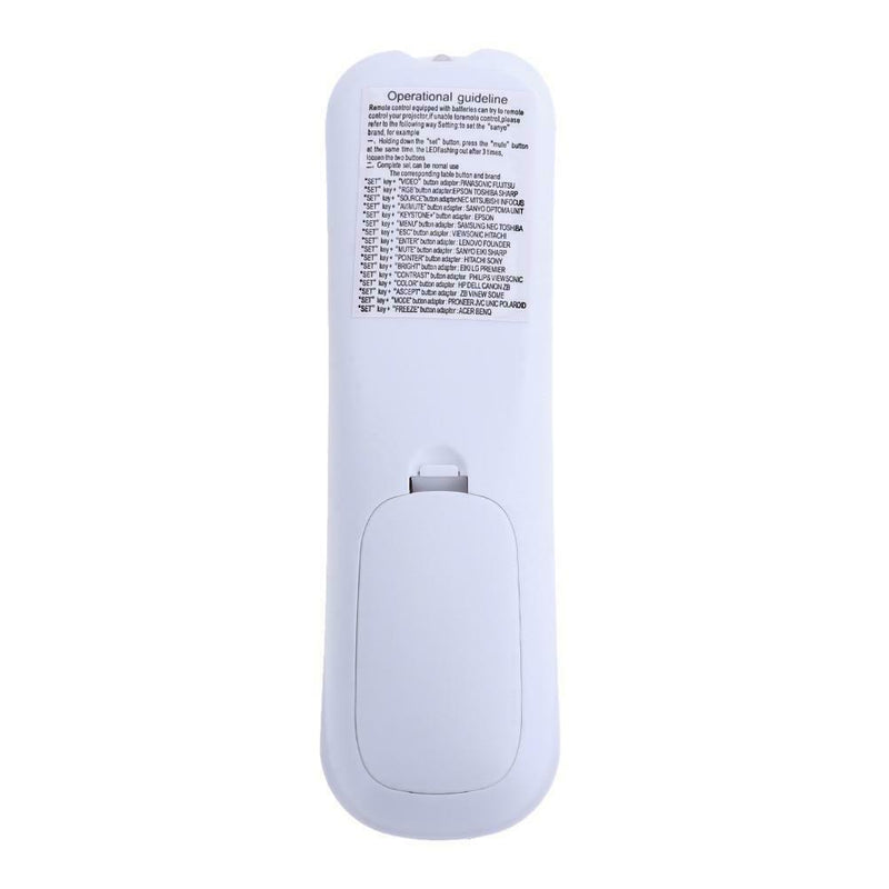 Multifunctional Projector Universal Remote Control Replacement for Most Mod