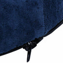 Memory Sponge Ring Cushion Car Seat Donut Support Travel Navy blue