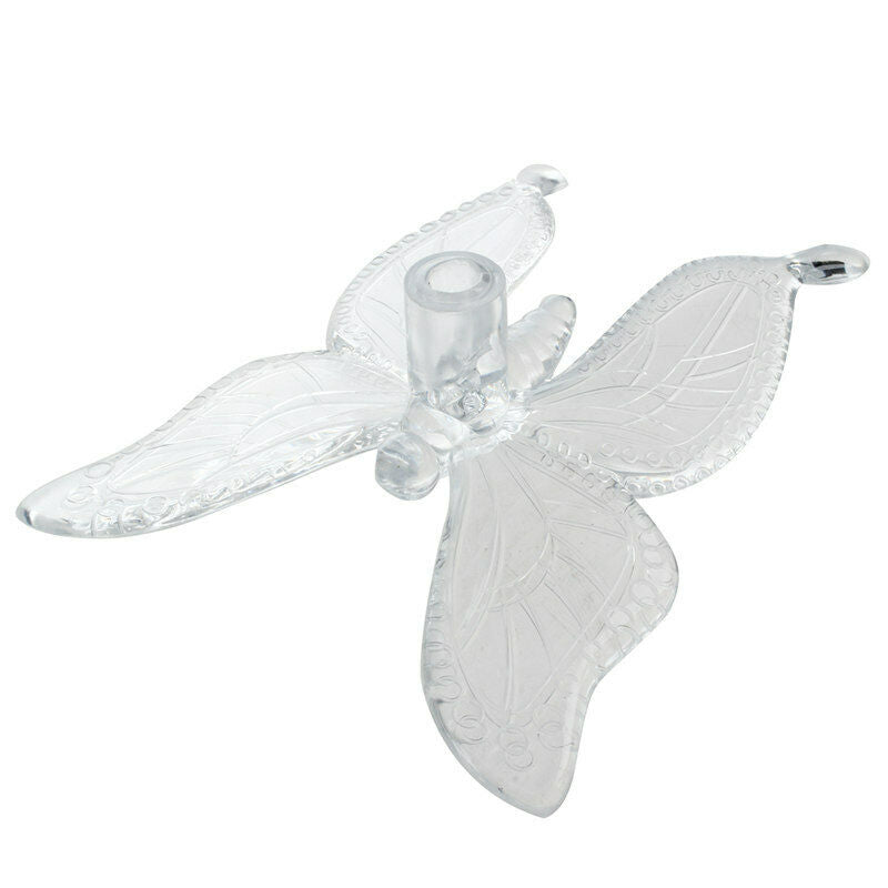 Solar Butterfly LED 7 Color Changing Light Stake Festival Garden Yard Xmas