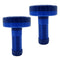 Floating Pool Chlorine Dispenser Adjustable Flow Vents Cap 1inch_Blue Modern