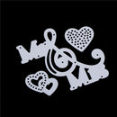 Mr&Mrs Love Metal Cutting Dies Stencils for DIY Paper Cards Scrapbooking Decor Z
