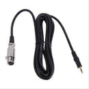 10FT XLR 3 Pin Female to 1/8" 3.5mm Stereo Jack Microphone Audio Cord Cable  OZ