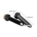 2pcs With Loop Clip Outdoor Golf Club Brushes Round Head Beginner Groove Cleaner