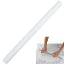 White roller to Patisserie Sugar Fondant Cake Decorating Rolling Pin 50CM N6Q3