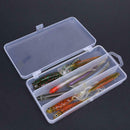 3 Compartments PP Fishing Bait Box Single Layer Fishing Hook Storage Case A