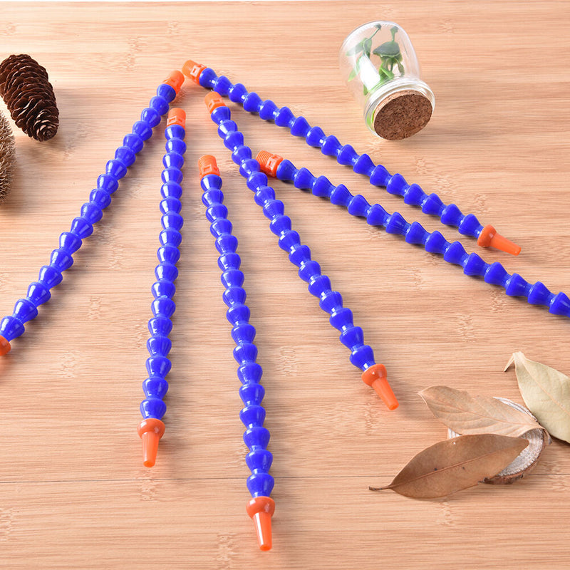 6 x 30cm Plastic Flexible Water Oil Coolant Pipe Hose B Pb