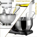 Compatible One-Piece Pouring Shield Guard for Kitchen-Aid Stand Mixer Parts