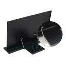 Portable Steel Book Reading Desk Stand Adjustable Book Black Document Holde G6D1