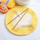 Knitting Needles Set Bamboo Circular Double Point Weaving Needles Smooth Kits