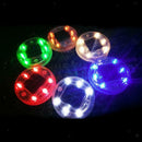 Solar Water Floating Light Energy Saving Outdoor Pool Pond Lamp (Green+Red)