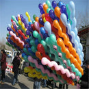 10X Thick Long thread Latex Balloons Wedding Anniversary Balloon Decoration  M&O