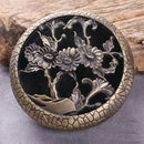Burner Aromatherapy Tower Waterfall Chrysanthemum Ancient cyan