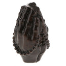 Thai Buddha Statue - Wood Glazed Ornament Fengshui Decor Craft 3inch Hands