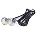 2X 23mm LED Eagle Eye White Daytime Running DRL Light Tail Car Auto 10W 12V Z
