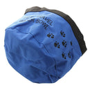 Pet Dog Cat Bowl Water Food Feeder Portable Collapsible Foldable Travel Blu