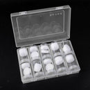 27mm Transparent Clear Coin Capsules Plastic Storage Box for Coin Collectors