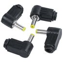 DC In-Line Plug Socket Jack Connector Male / Female, Right Angle Plug 1.7 x E1S3