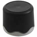 Round Plastic Single Watch Box with Sponge Cushion black I2F1
