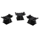 3Piece Radiator Aluminium Heat Sink Cooling Module For Solid State Relay