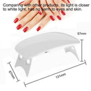 6 w UV/LED Lamp Mini Portable Nail Dryer USB Cable for the Gift Domestic Us