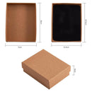 12x Paper Jewelry Rings Display Storage  Box Cotton Filled Gift Box
