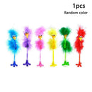 Halloween Theme Ballpoint Pen Feather Ballpoint Ball Pen New Writing Statio L8Y8