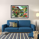 5D DIY Full Drill Diamond Painting Garden Cross Stitch Embroidery Mosaic