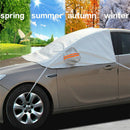 Car Windscreen Mirror Shield Cover Frost Ice Snow UV Sun Dust Screen Protector F