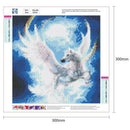 5D DIY Full Drill Diamond Painting Flying Horse Cross Stitch Embroidery
