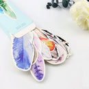 30 pcs/pack colorful paper feather bookmark stationerygift JCB Gn