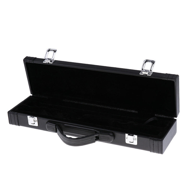 Professional Flute Storage Case Container Holder Organiser PU Leather Bag