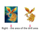 5D DIY Diamond Painting Fantasy Bird Cross Stitch Embroidery Rhinestones