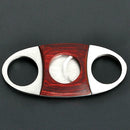 Redwood Stainless Steel Double-Edged Cigar Cutter Scissors Cigar Accessories
