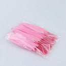 50pcs Dyed Goose Feathers DIY Hairstyles Decor Jewelry Wedding Party - Pink