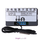 DC 12V LED Digital Thermostat Temperature Controller Temp Sensor Control Relay