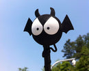 Cute Big Eyes BAT Evil Aerial Ball Car Antenna Topper For Truck SUV Decor Chic g