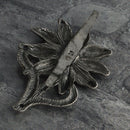 Fashion Women Men Edelweiss Flower Brooch Pin Badge Costume Accessories Gift