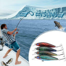 LB96 Water Surface Popper Minnow Lure Hard Bait D Eyes Artificial Crankbait