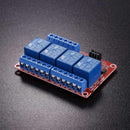 4-Channel 12V Relay Module with Optocoupler H/L Level Triger for Arduino