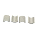 4-pack 22mm Handlebars to 25mm Bar Mounts Risers Clamps Conversion Shims