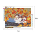 5D DIY Full Drill Diamond Painting Cat Embroidery Mosaic Kits Decor (LD048)