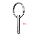 316 Stainless Steel Marine Boat Bimini Top Deck Hinge Quick Release Pin