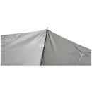 Portable Creative Fashion Three Folding Wine Bottle Sun-rain Umbrella(Black
