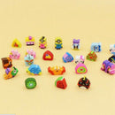 New 50pcs Lot Mini Cute Cartoon Rubber Pencil Eraser For Pupils Education QHU