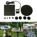 Solar Fountain Water Pump Panel Garden Pond Pool Submersible Watering Kit V3J3