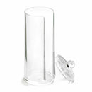 Acrylic Round Contain Cosmetic Makeup Cotton Pad Organizer Jewelry Hold XJG